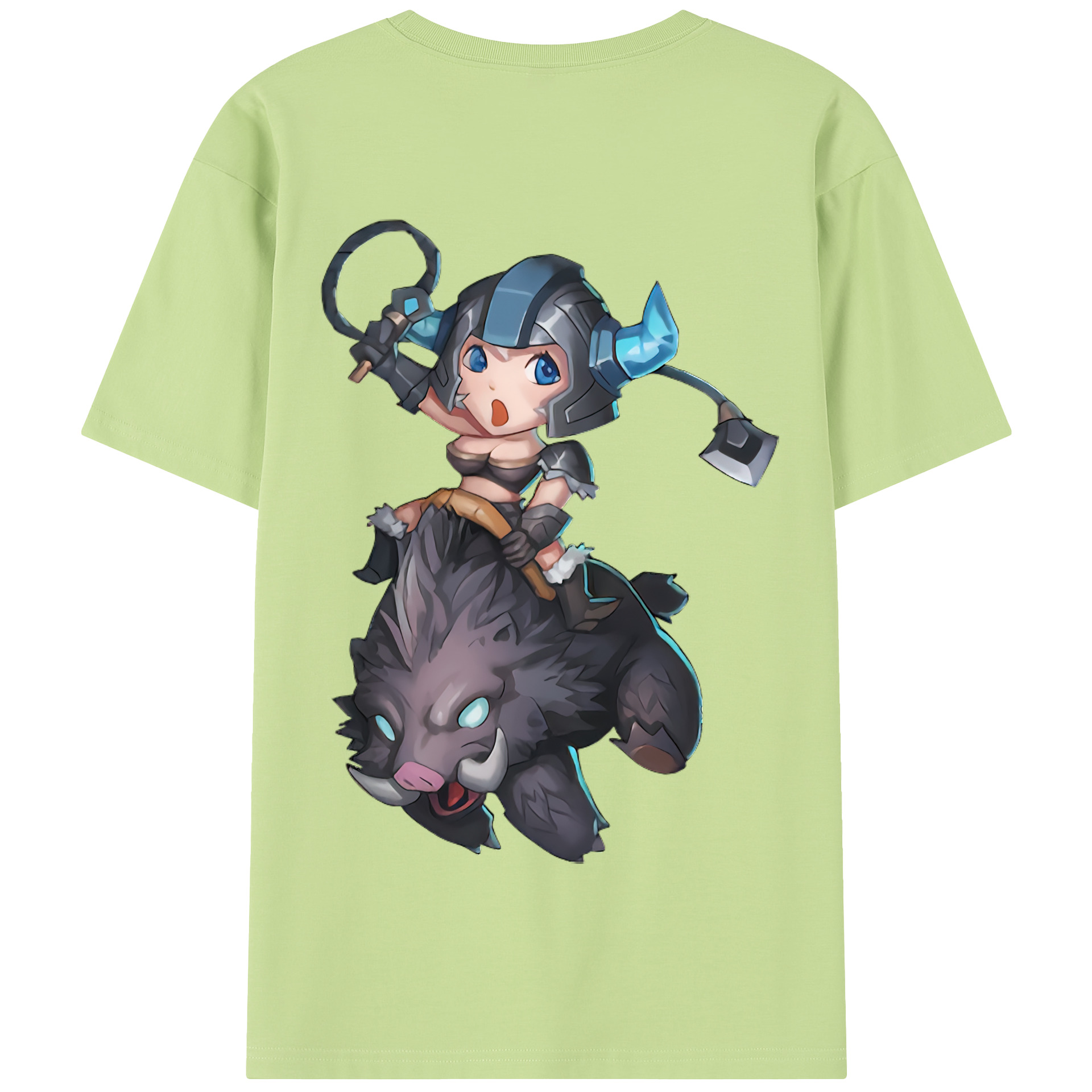 リーグ・オブ・レジェンド League of Legends LOL 綿100％半袖Tシャツ（背面プリント）